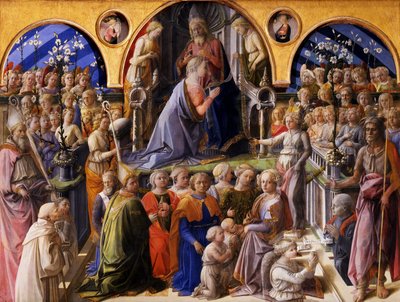 Le Couronnement de la Vierge - Fra Filippo Lippi